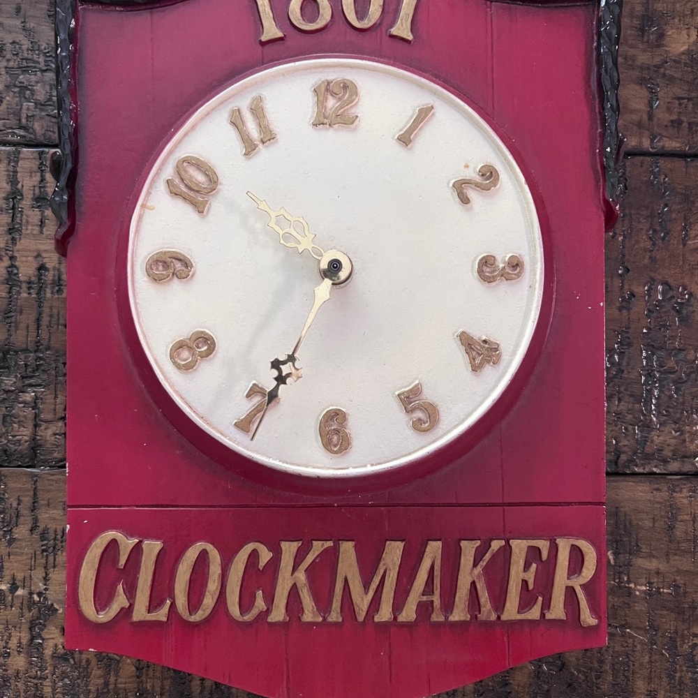 Vintage metal Wall Clock